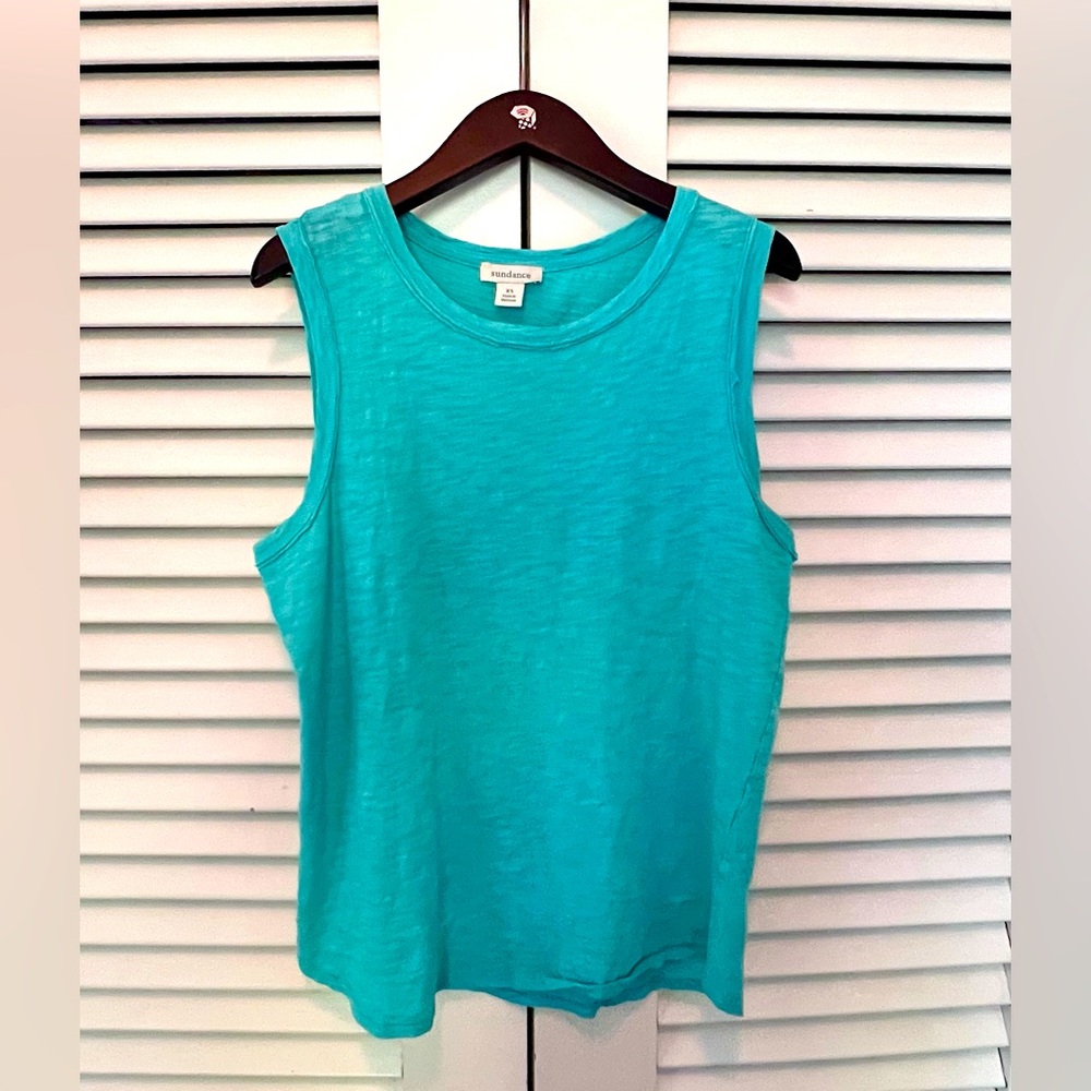 Sundance sleeveless shirt.